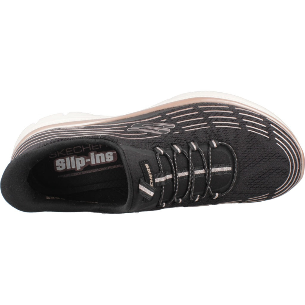 SKECHERS PLUS SOFT LUSTER en color BKRG (7)
