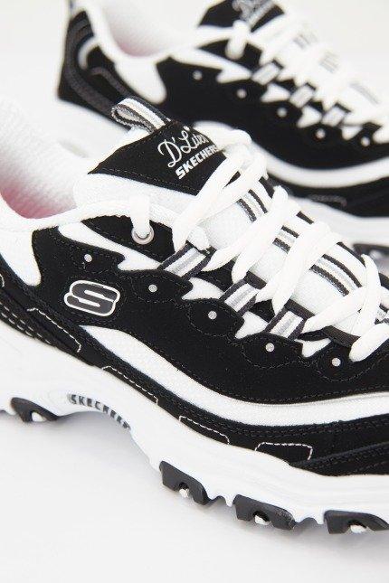 SKECHERS D'LITES-BIGGEST FAN en color BKW (2)