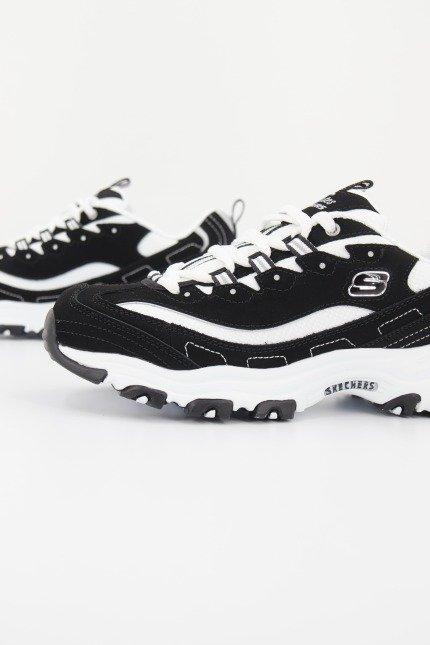 SKECHERS D'LITES-BIGGEST FAN en color BKW (4)