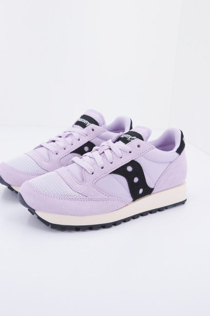 SAUCONY JAZZ VINTAGE SUEDE en color PURPLEBLK (1)