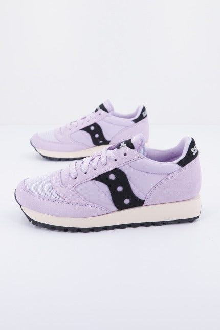 SAUCONY JAZZ VINTAGE SUEDE en color PURPLEBLK (2)