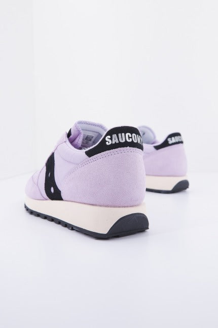 SAUCONY JAZZ VINTAGE SUEDE en color PURPLEBLK (3)