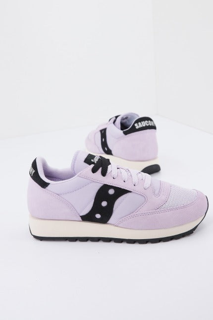 SAUCONY JAZZ VINTAGE SUEDE L en color PURPLEBLK (3)