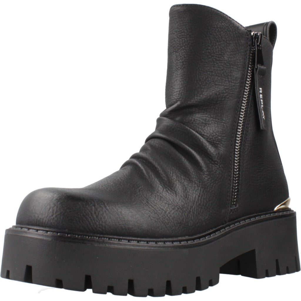 REPLAY MATT BLOCK en color BLACK (1)