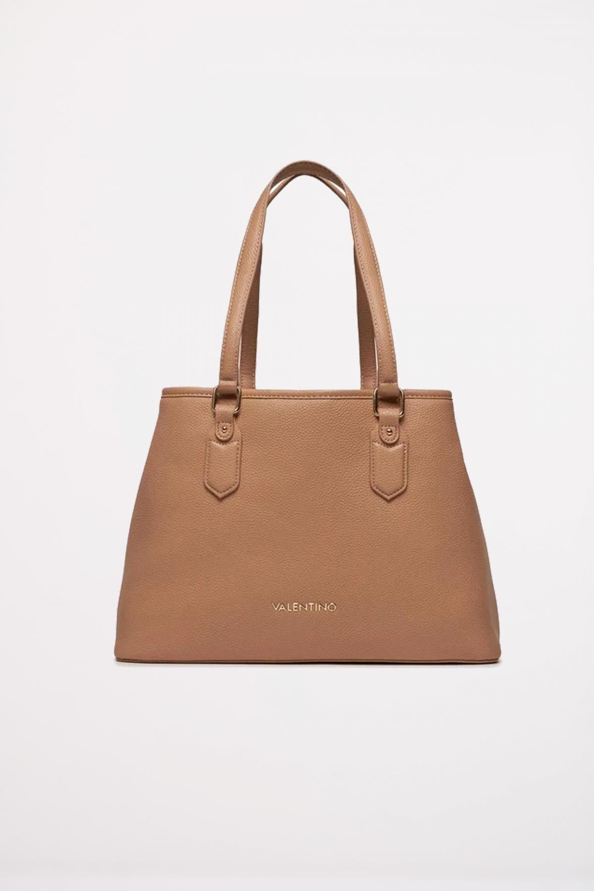 VALENTINO BAGS SHOPPING BRIXTON en color BEIGE (1)