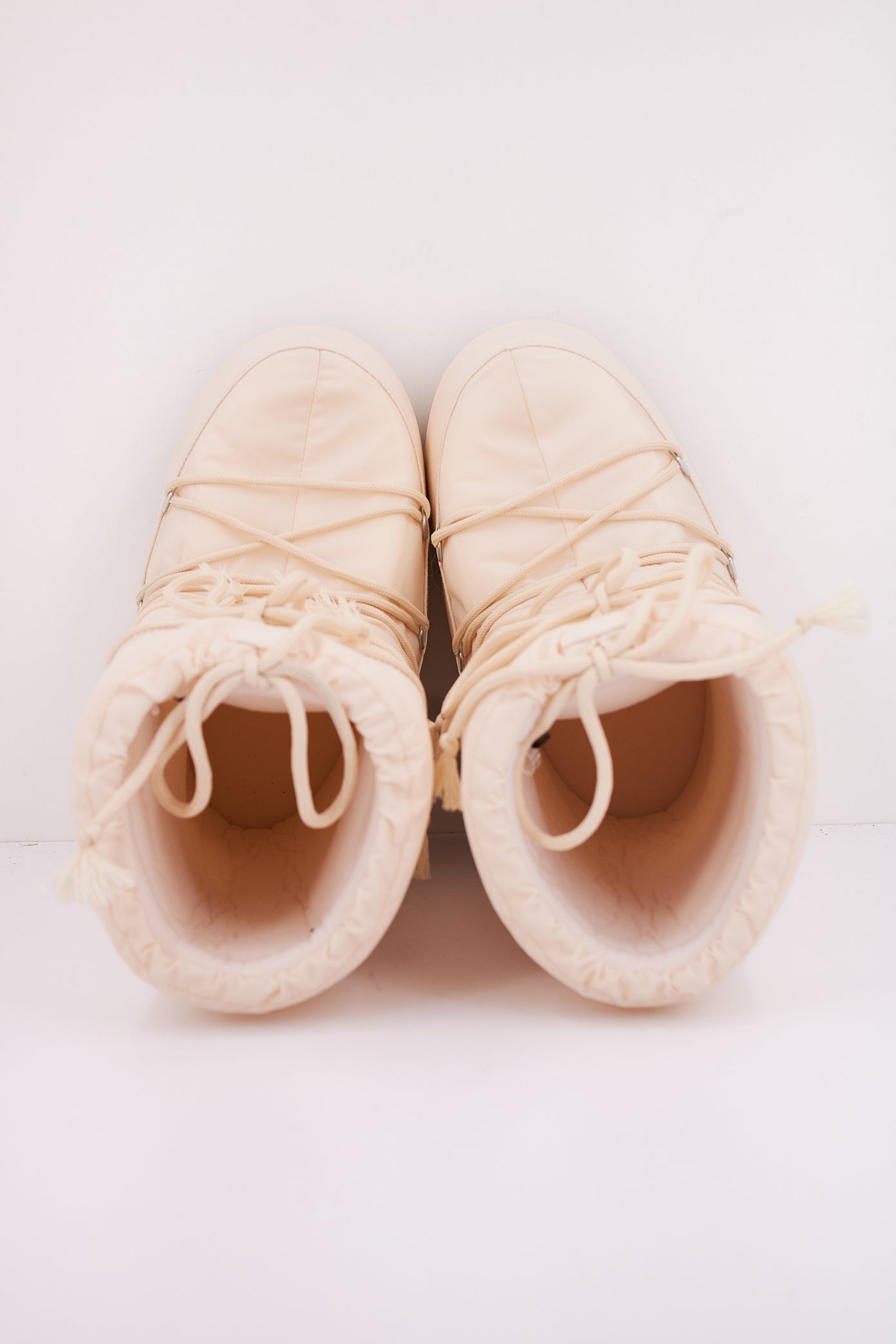 MOON BOOT MB ICON NYLON en color CREAM (3)