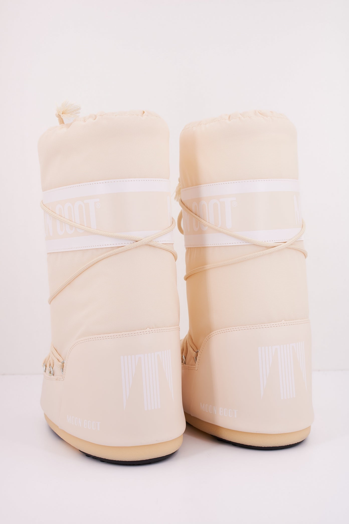 MOON BOOT MB ICON NYLON en color CREAM (4)