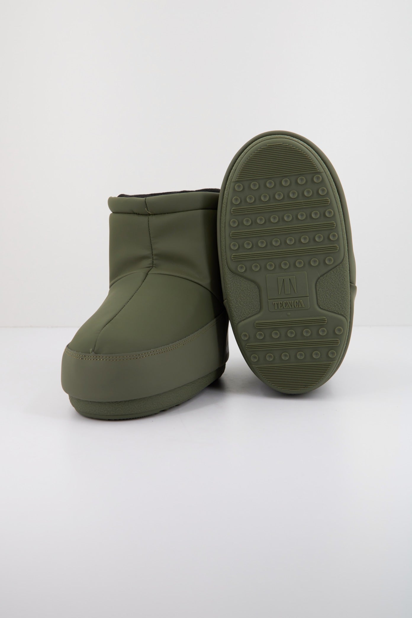 MOON BOOT MB ICON LOW NOLACE R en color KHAKI (4)