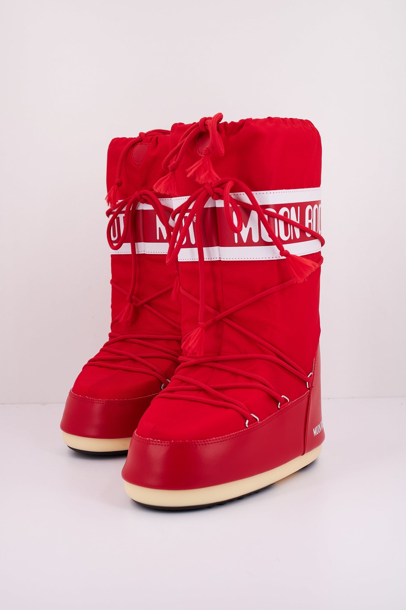 MOON BOOT MB ICON NYLON en color RED (2)