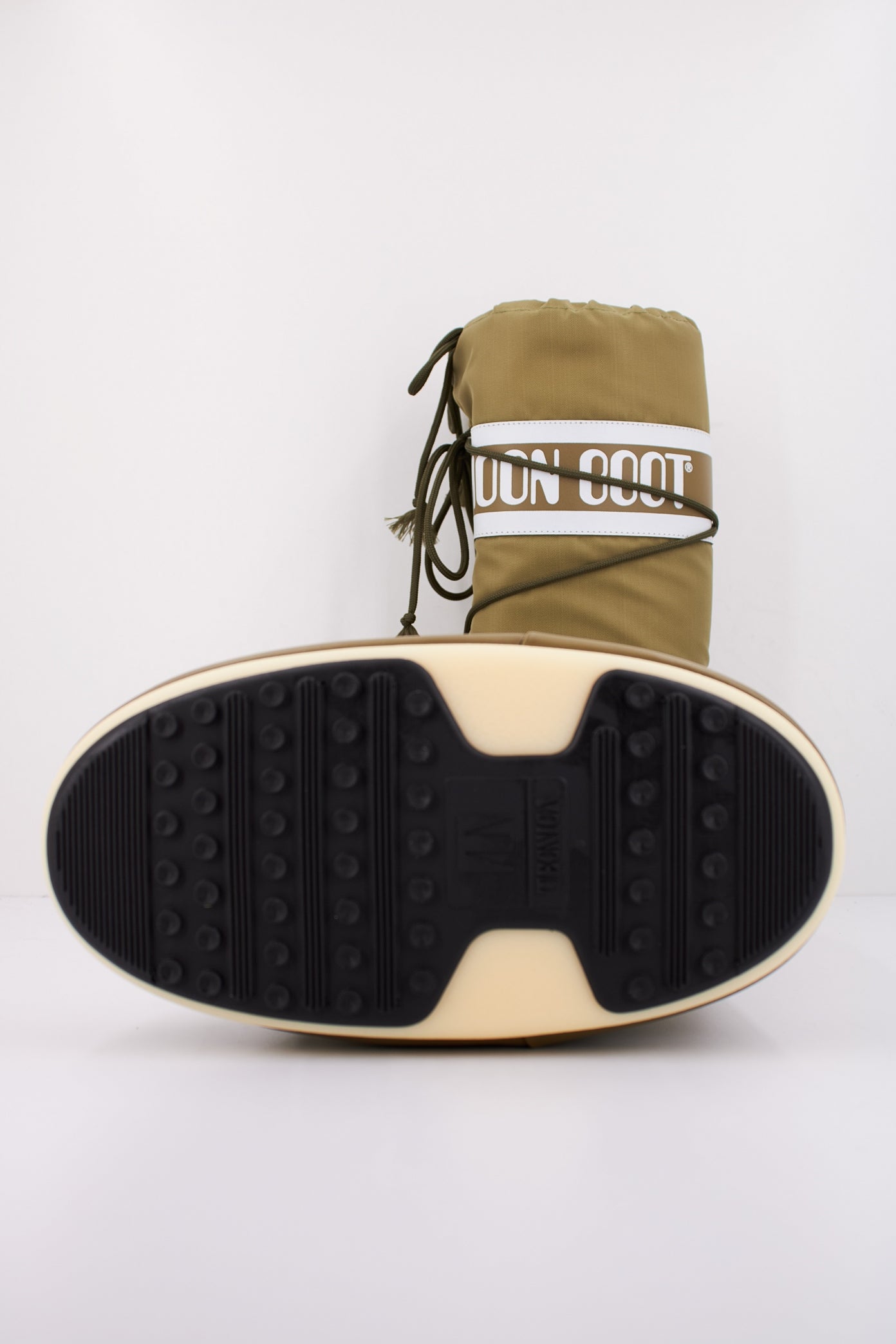 MOON BOOT MB ICON NYLON en color KHAKI (5)