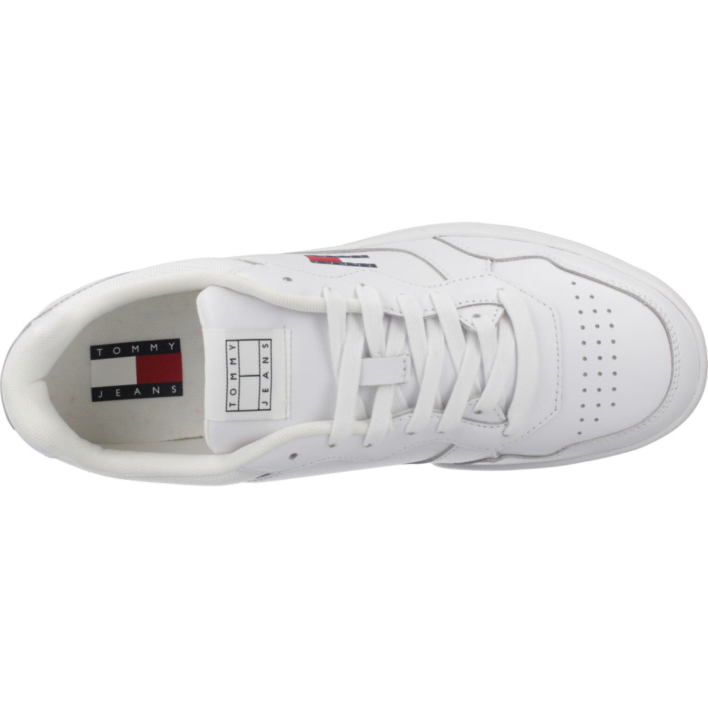 TOMMY JEANS TJM CUPSOLE LEATHER en color YBR (7)