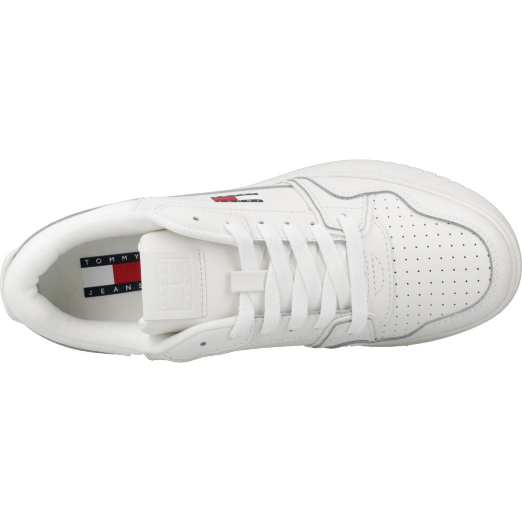 TOMMY JEANS TJW RETRO BASKET FLA en color YBL (7)