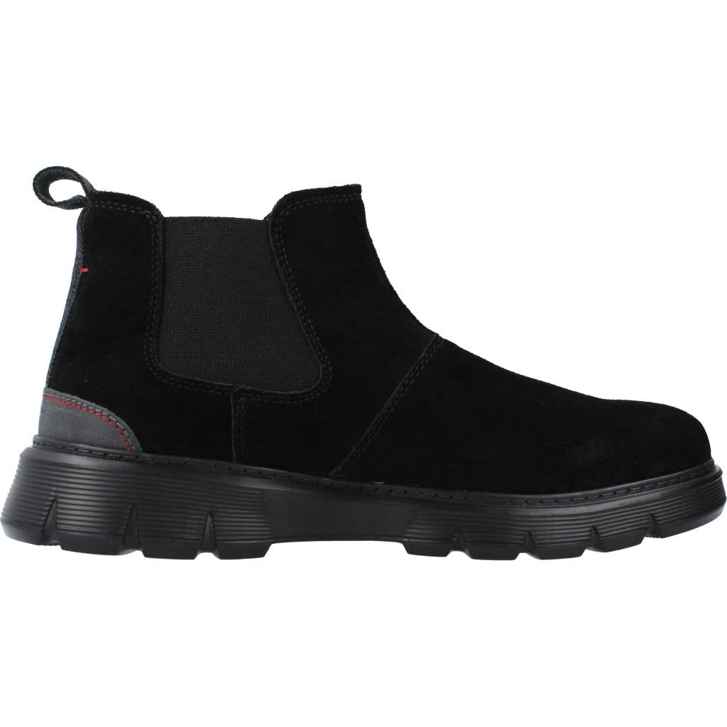 HEY DUDE SCOTT SUEDE en color JETBLACK (4)