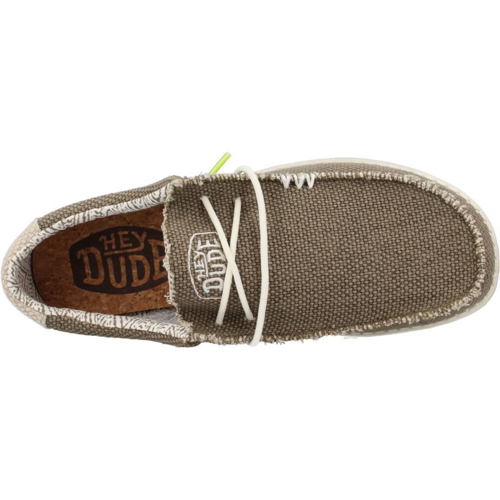 HEY DUDE WALLY BRAIDED en color FOSSIL (7)