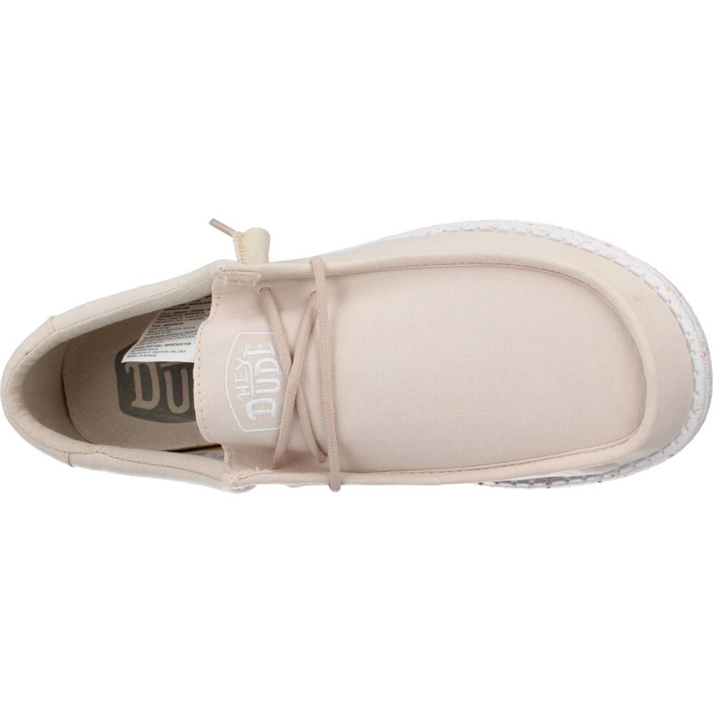 HEY DUDE WALLY SLUB CANVAS en color NTRL (7)