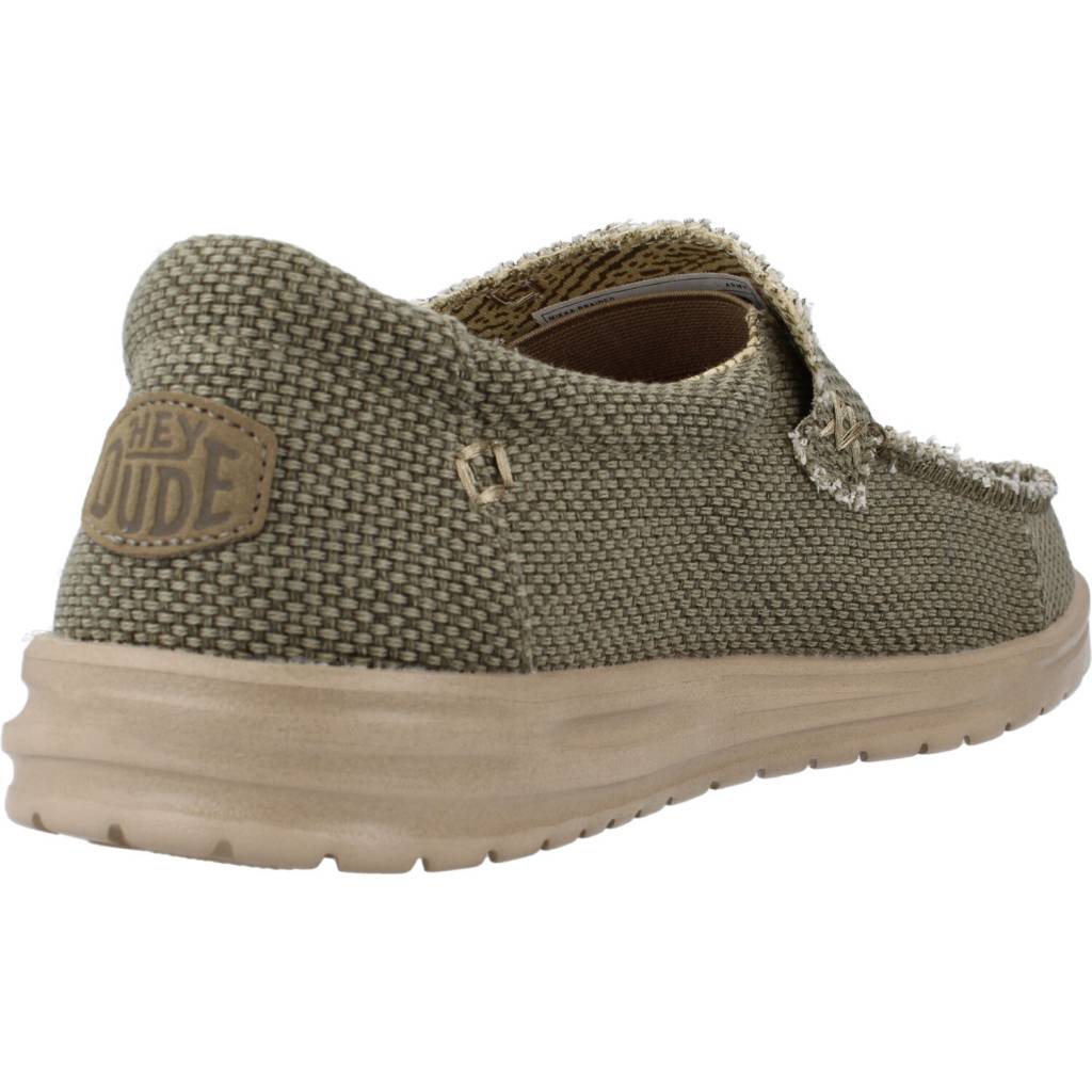 HEY DUDE MIKKA BRAIDED en color ARMY (3)