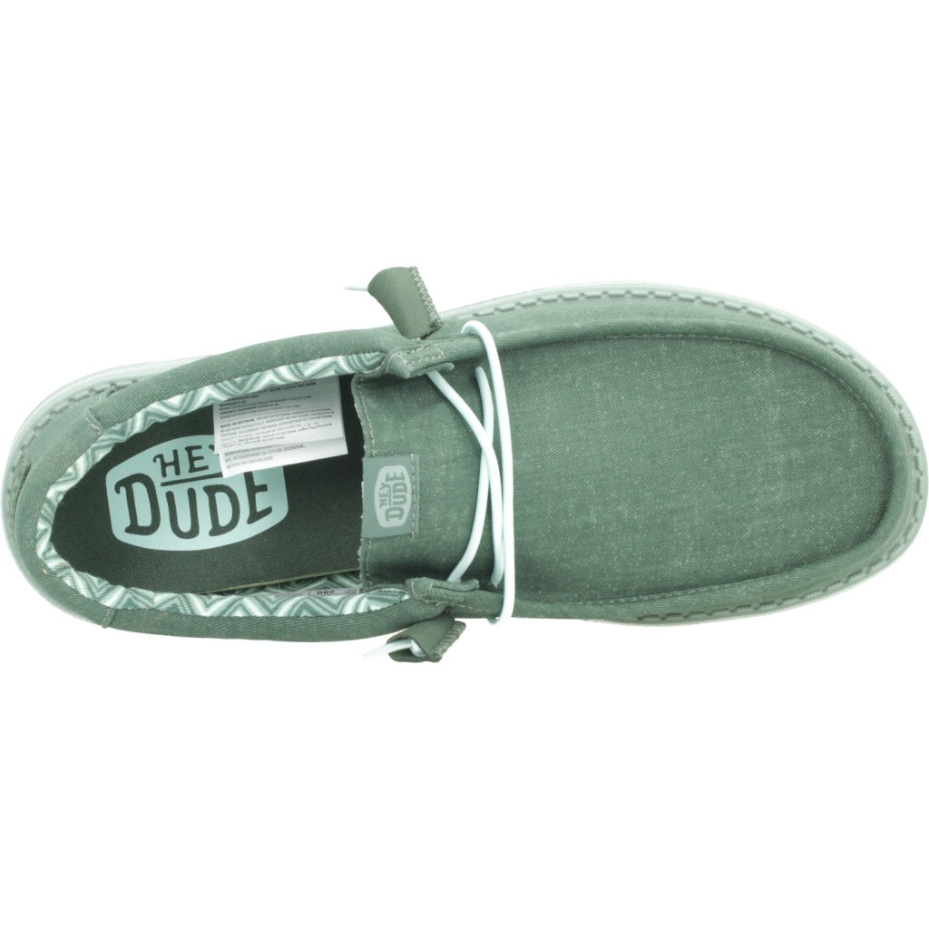 HEY DUDE WALLY STRETCH CANVAS en color GRNICBR (7)