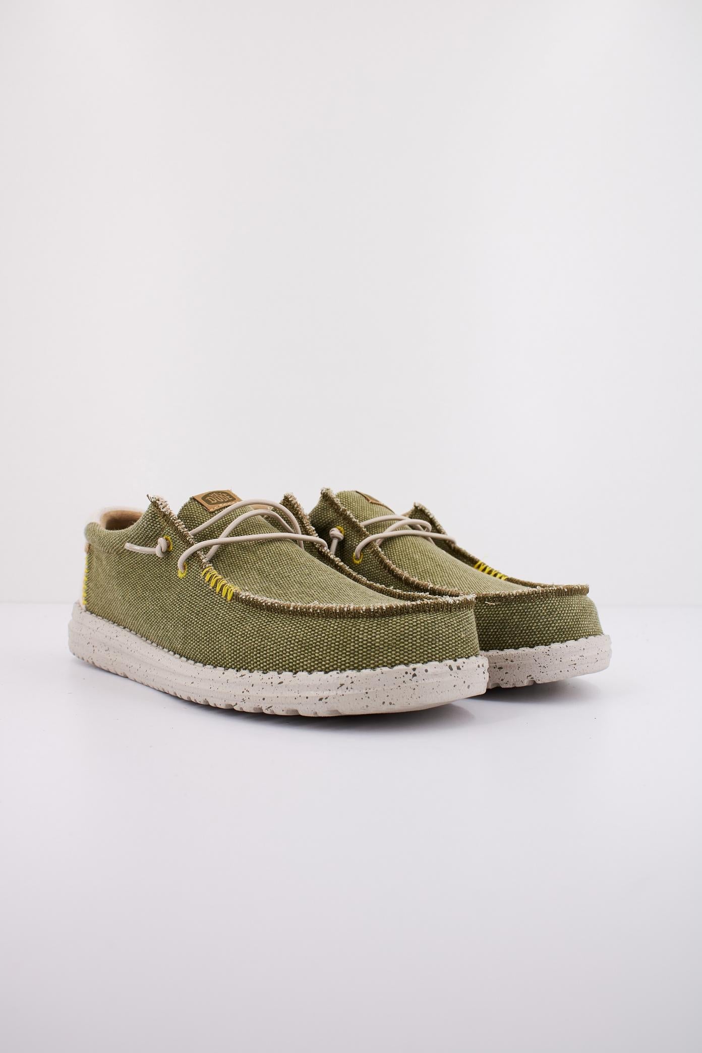 HEY DUDE WALLY COASTLINE JUTE en color OLIVE (2)