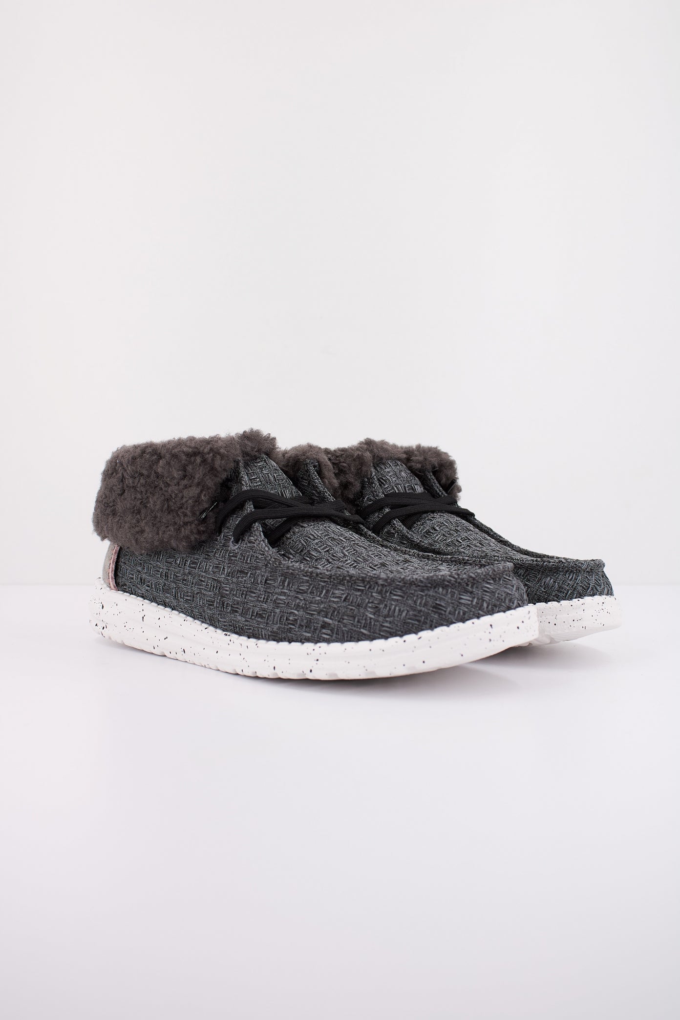 HEY DUDE WENDY FOLD STITCH CO en color BLACK (2)