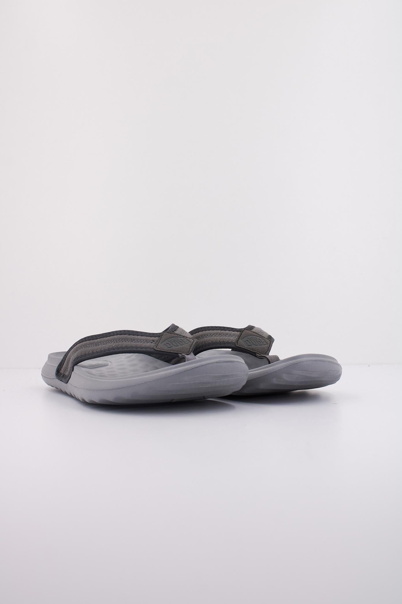 HEY DUDE MILO en color BLKGREY (2)