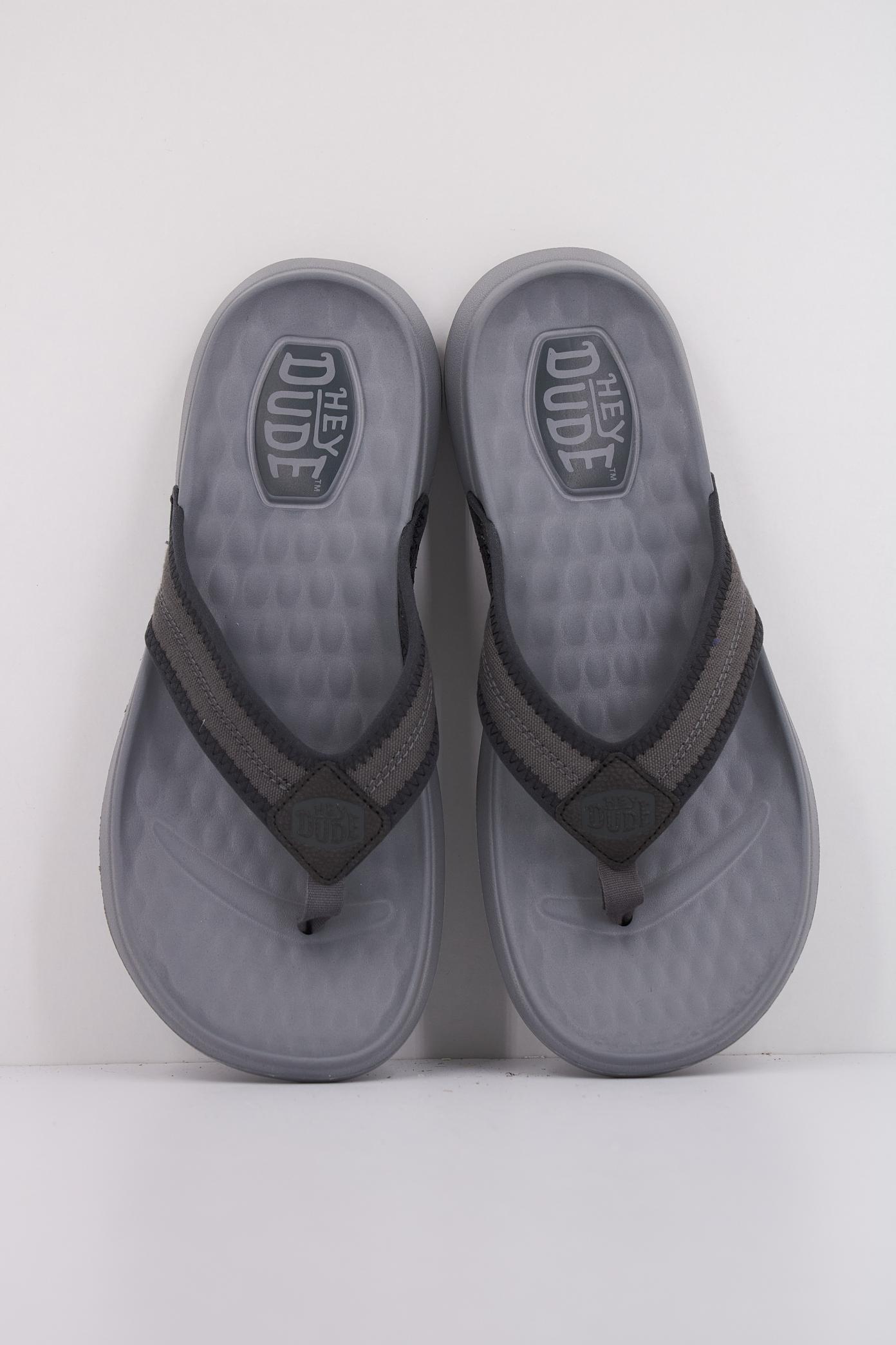 HEY DUDE MILO en color BLKGREY (3)