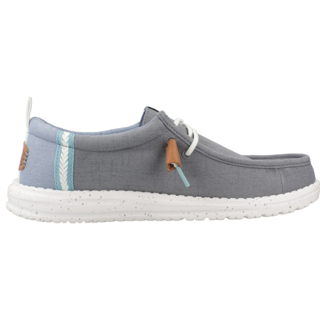HEY DUDE WALLY SUMMER LINEN en color GRYFDD (4)