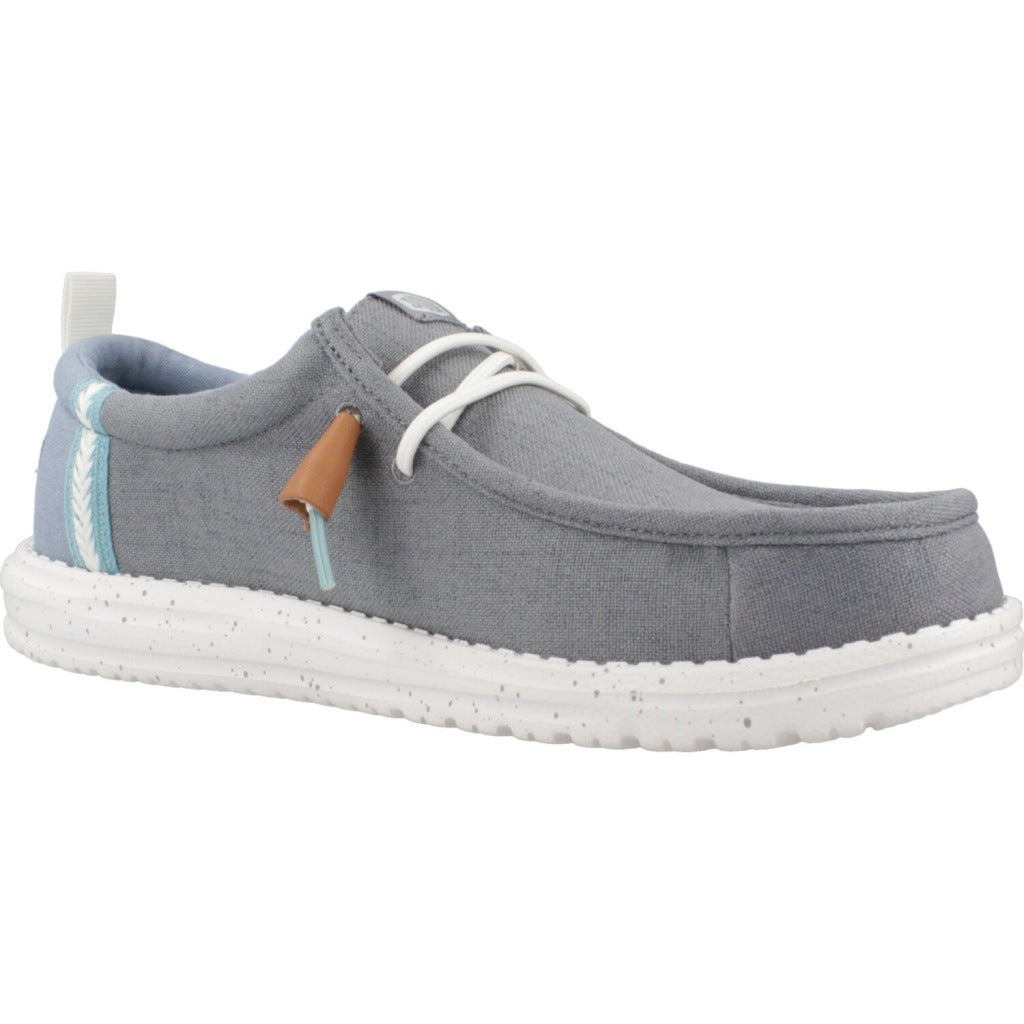 HEY DUDE WALLY SUMMER LINEN en color GRYFDD (5)