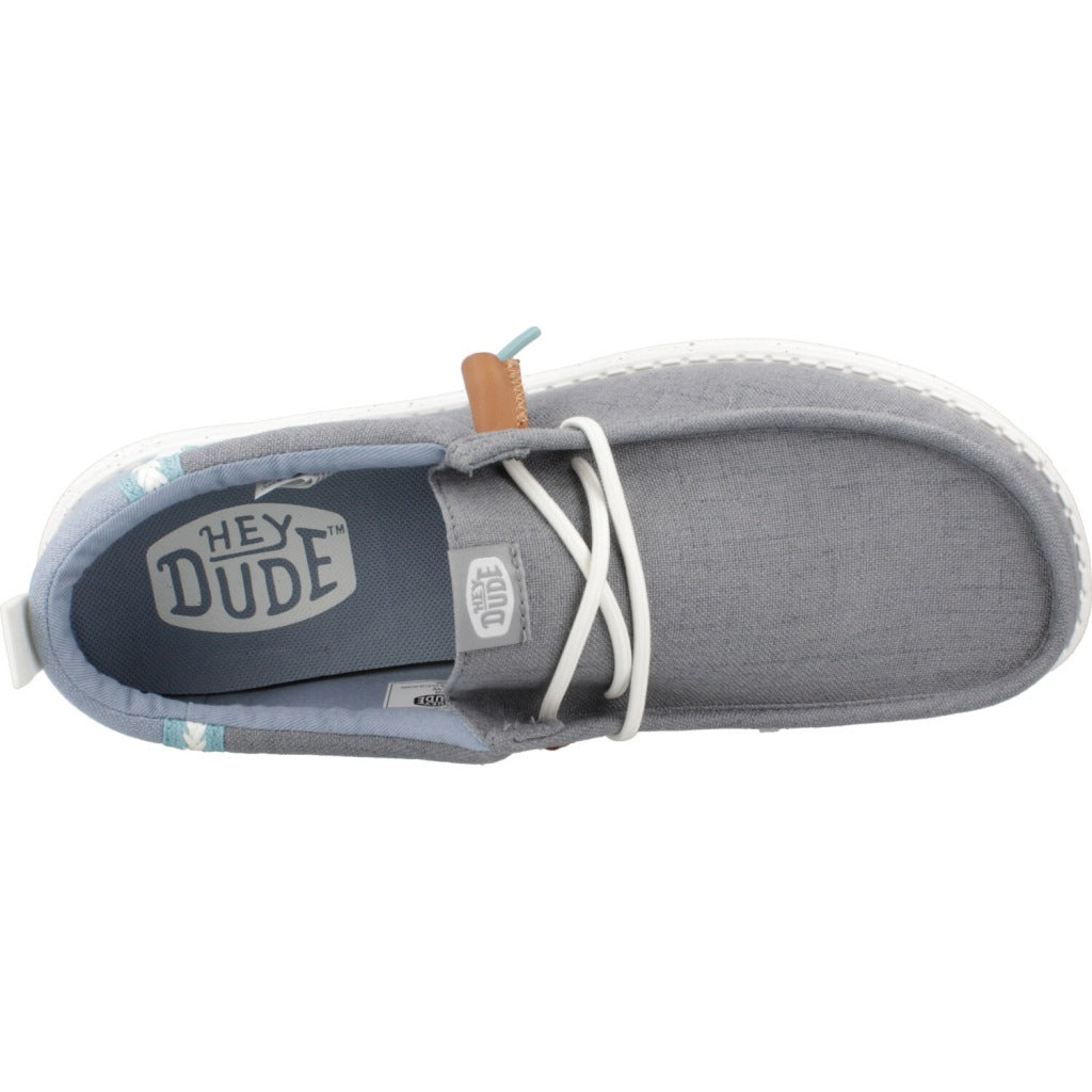 HEY DUDE WALLY SUMMER LINEN en color GRYFDD (7)