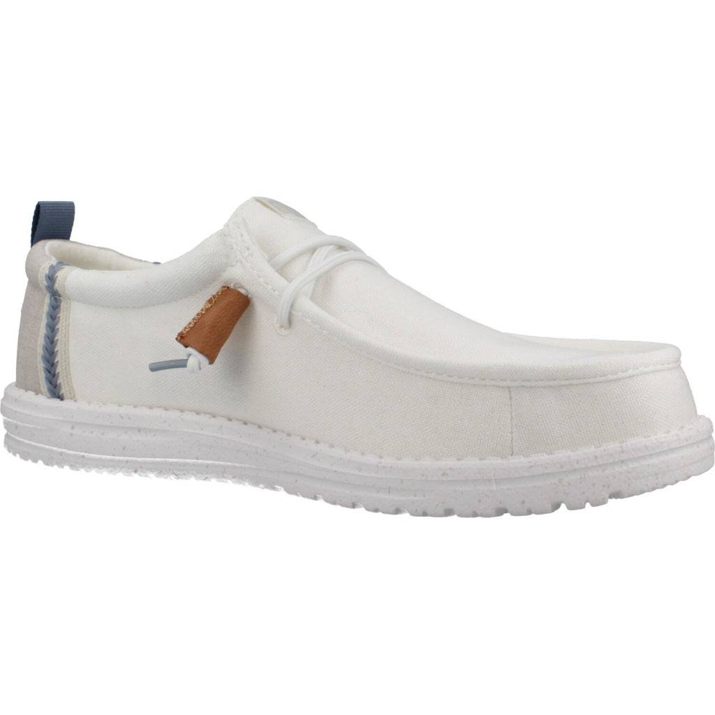 HEY DUDE WALLY SUMMER LINEN en color WHTSTN (5)
