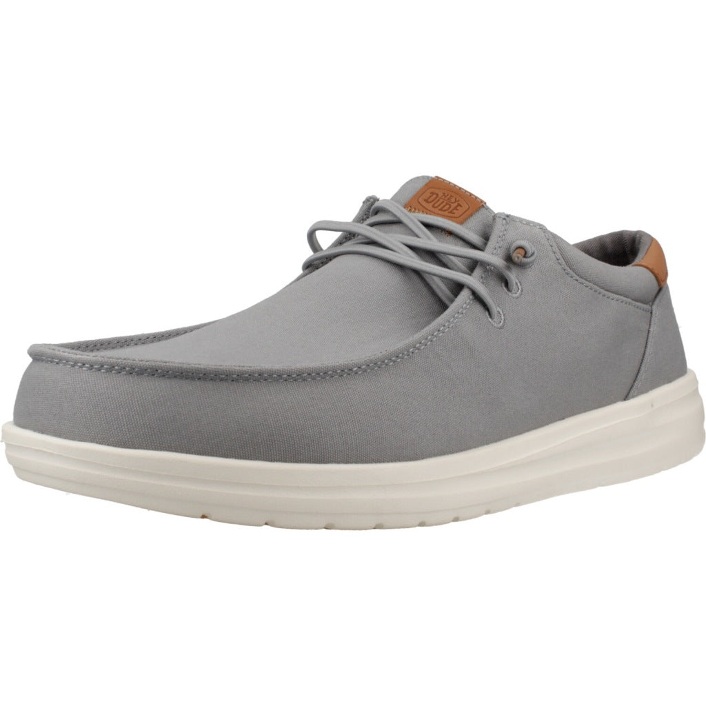 HEY DUDE PAUL CANVAS en color GREY (1)