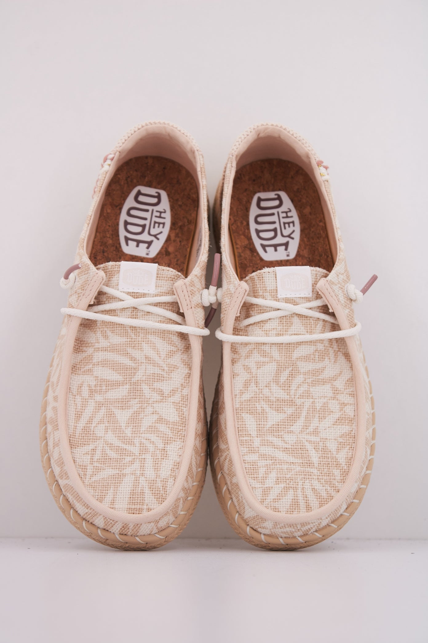 HEY DUDE WENDY ESPADRILLE RET en color PNKWHT (3)