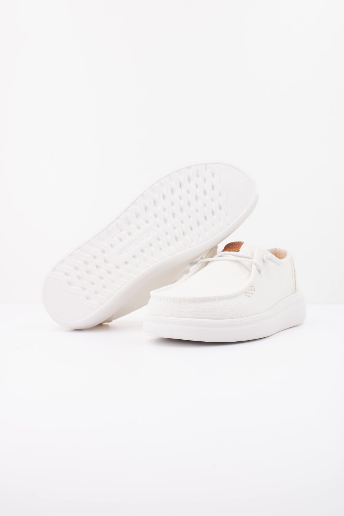 HEY DUDE WENDY RISE CHAMBRAY en color SNWHT (5)
