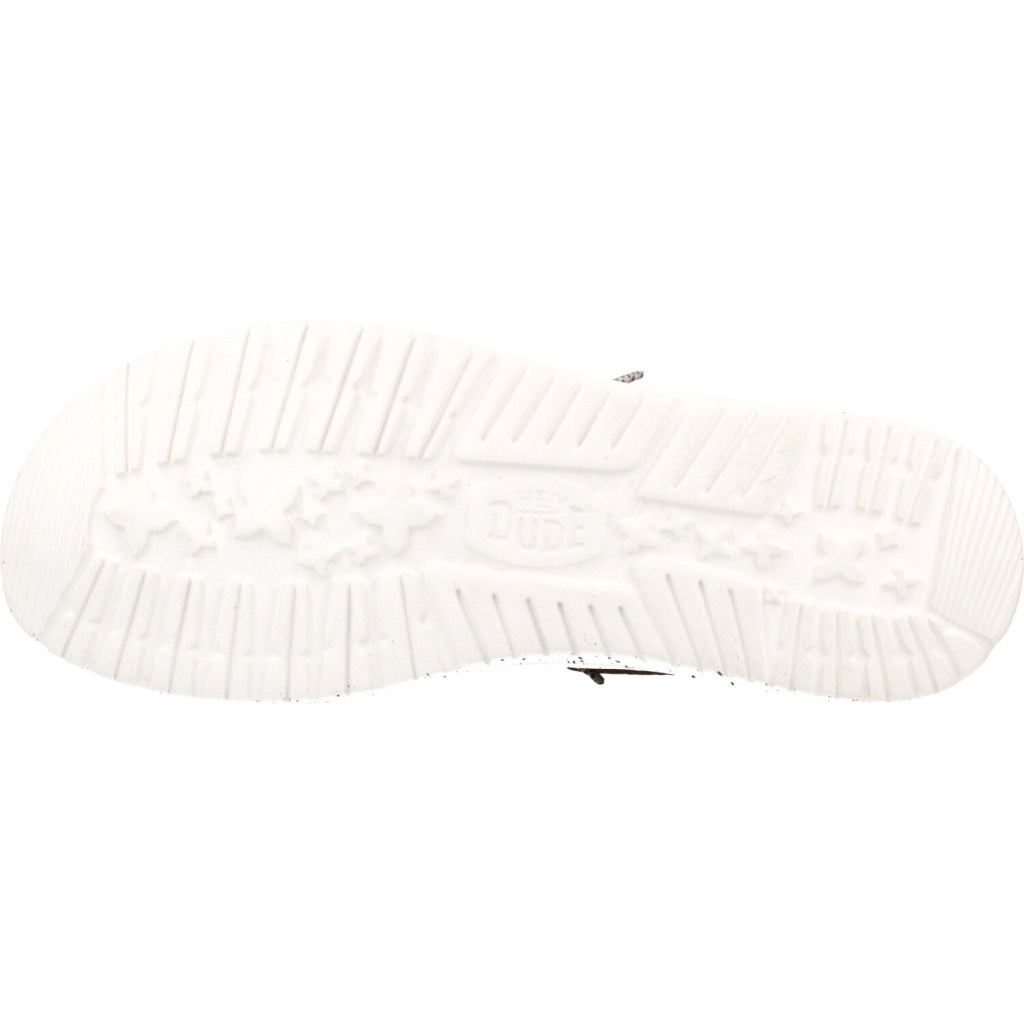 HEY DUDE WALLY MESH NEUTRALS en color MLTBRN (7)