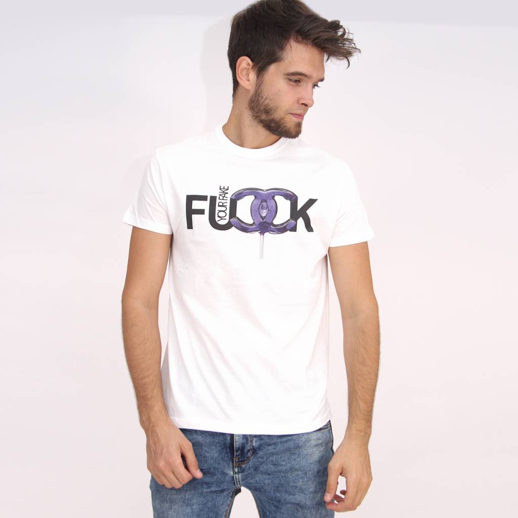 FUCK YOUR FAKE FYF en color BLANCO (1)