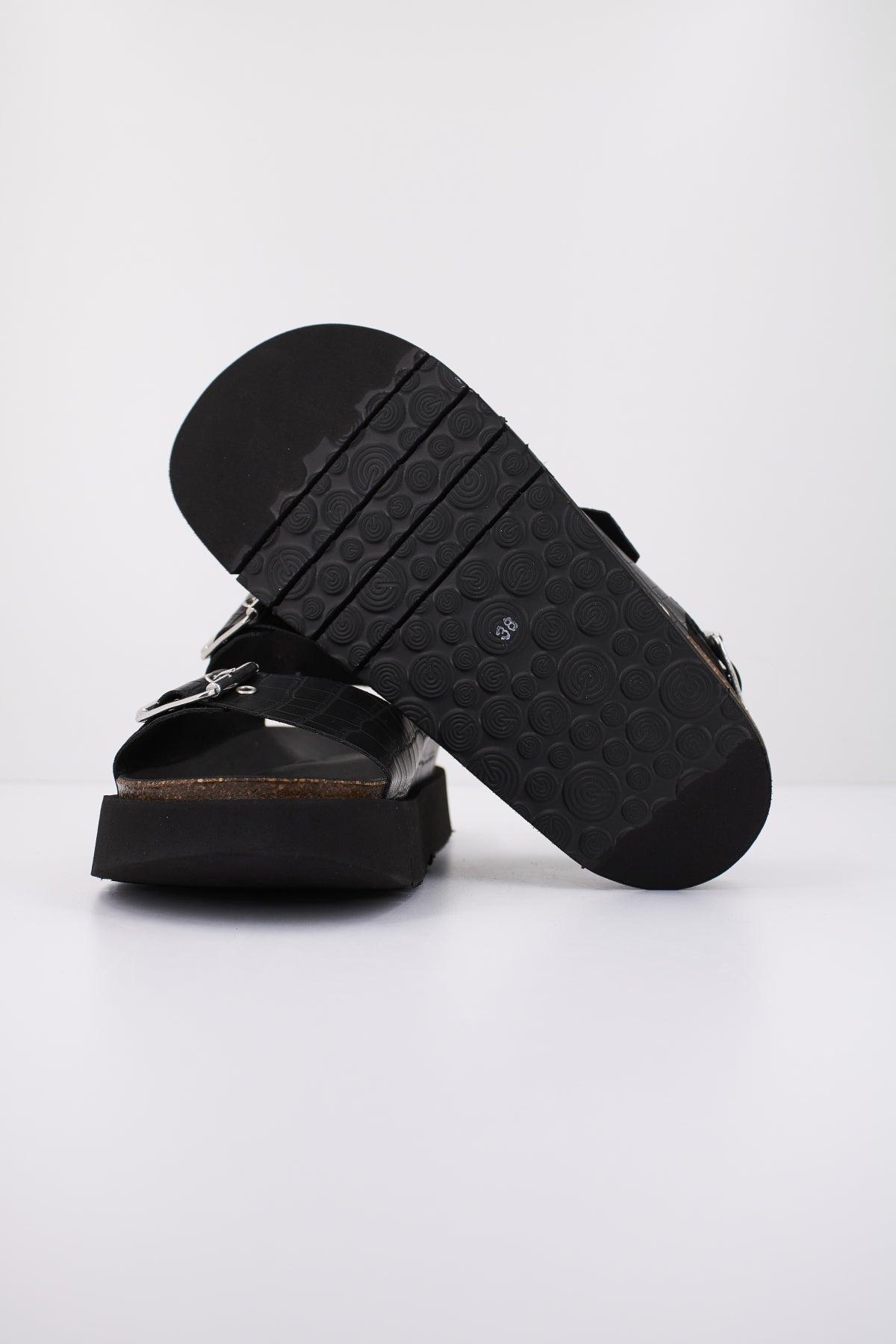 GENUINS FELINA COCO VEGAN en color BLACK (4)