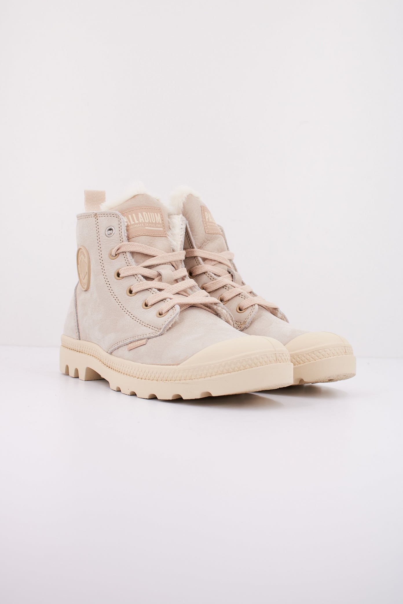 PALLADIUM PAMPA HI ZIP WL en color SAND (2)