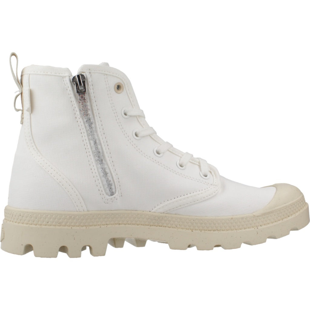 PALLADIUM PAMPA HI ZIP ORGANIC en color STRWHT (4)