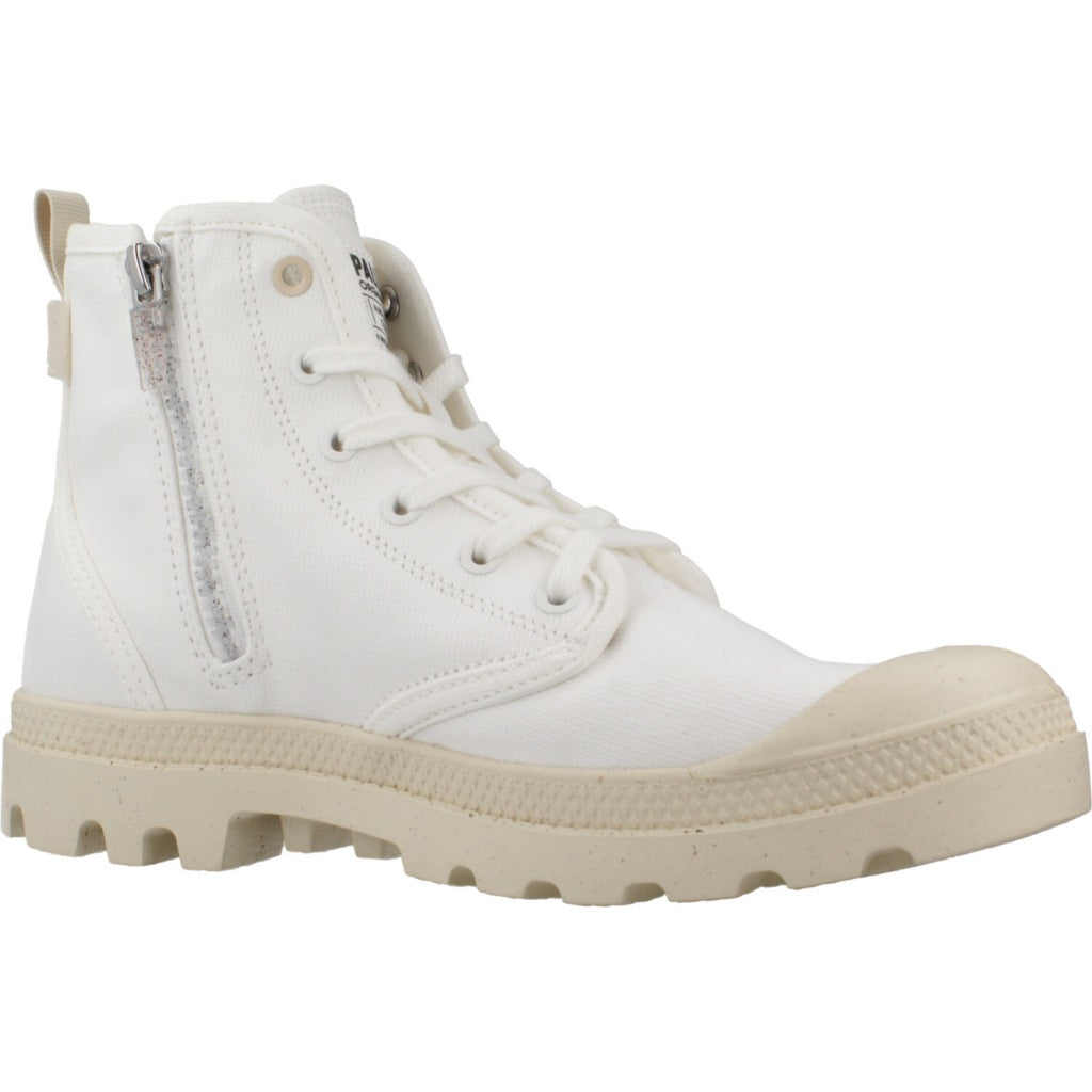 PALLADIUM PAMPA HI ZIP ORGANIC en color STRWHT (5)