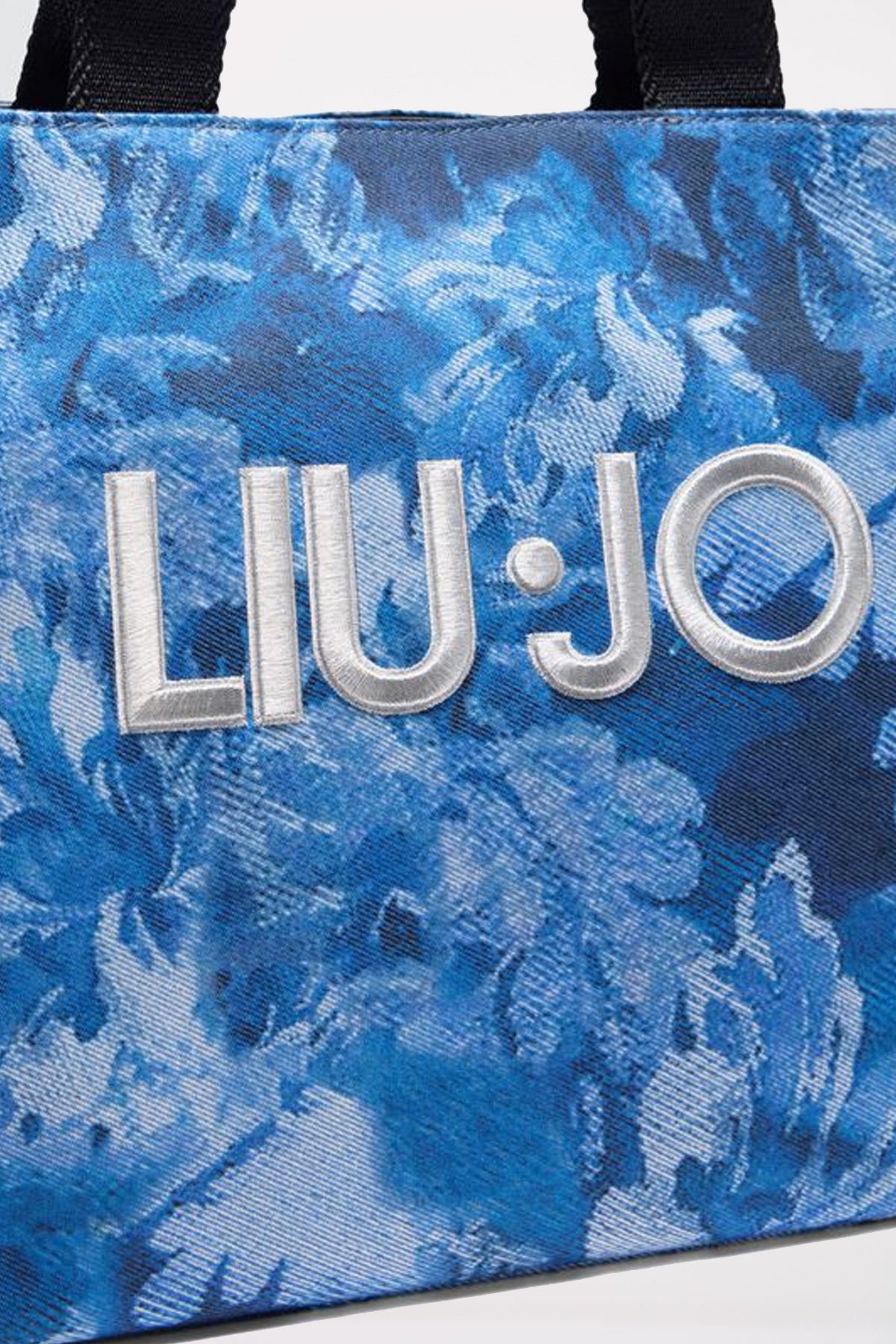 LIU-JO TOTE PRINTED DENIM en color R (4)
