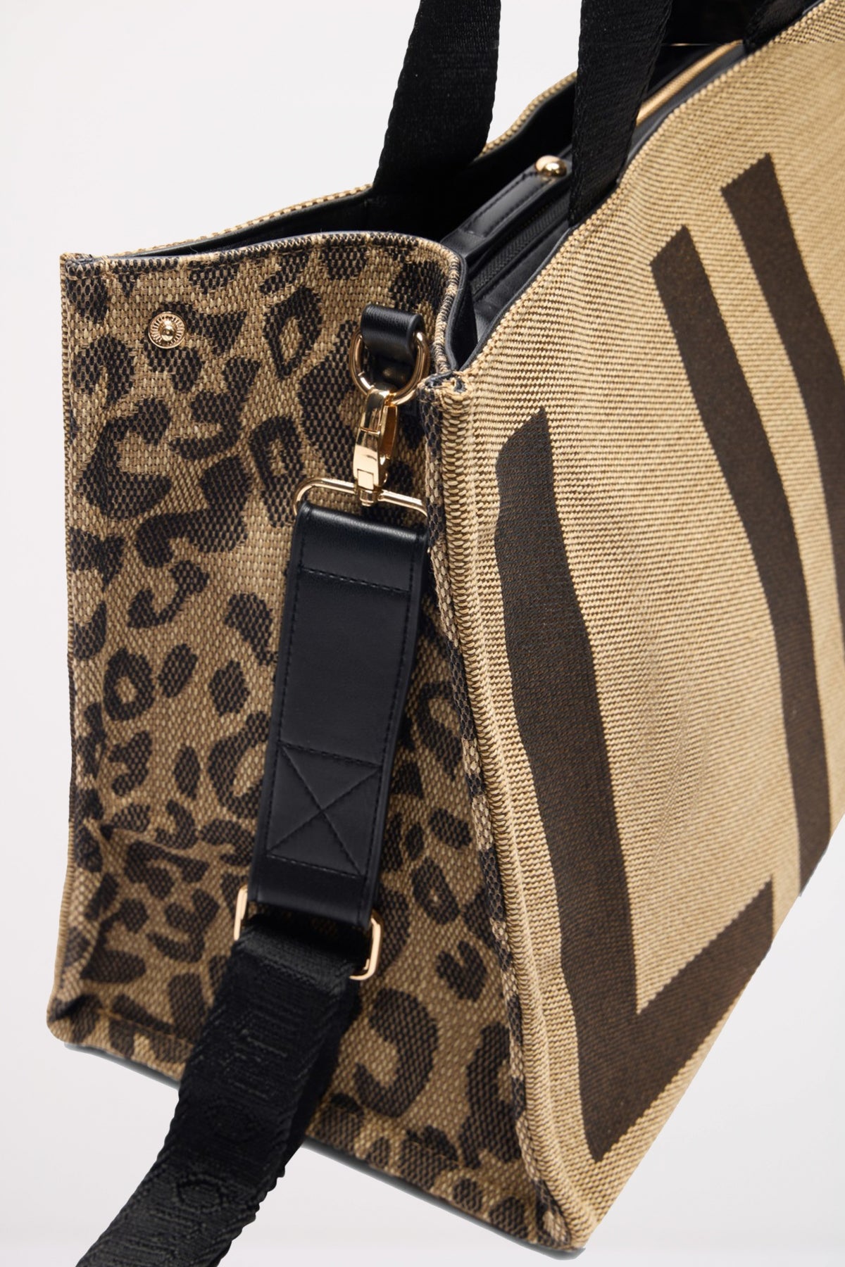 LIU-JO TOTE LOGO ANIMALIE en color B (4)