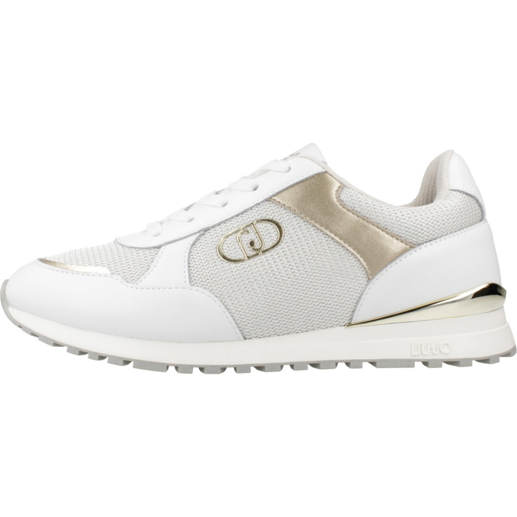 LIU-JO MAXI WONDER LOW en color WHTGLD (2)