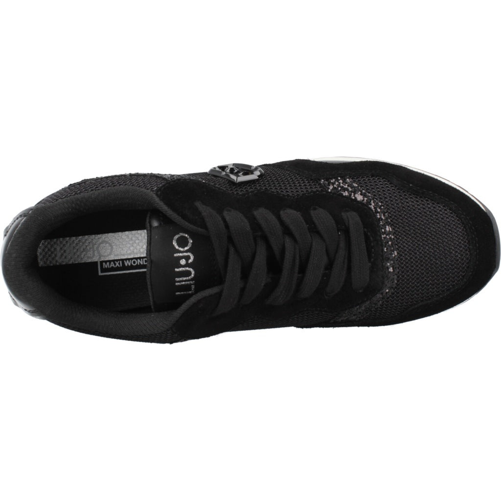 LIU-JO MAXI WONDER LOW en color BLACK (7)