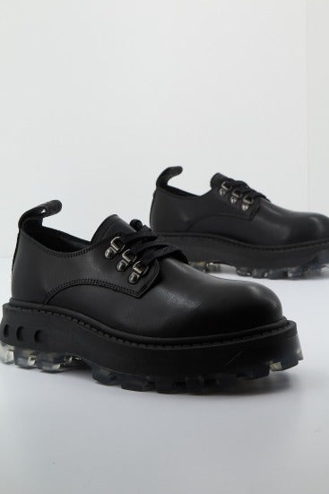BUFFALO MONO LACE UP LO en color BLACK (1)