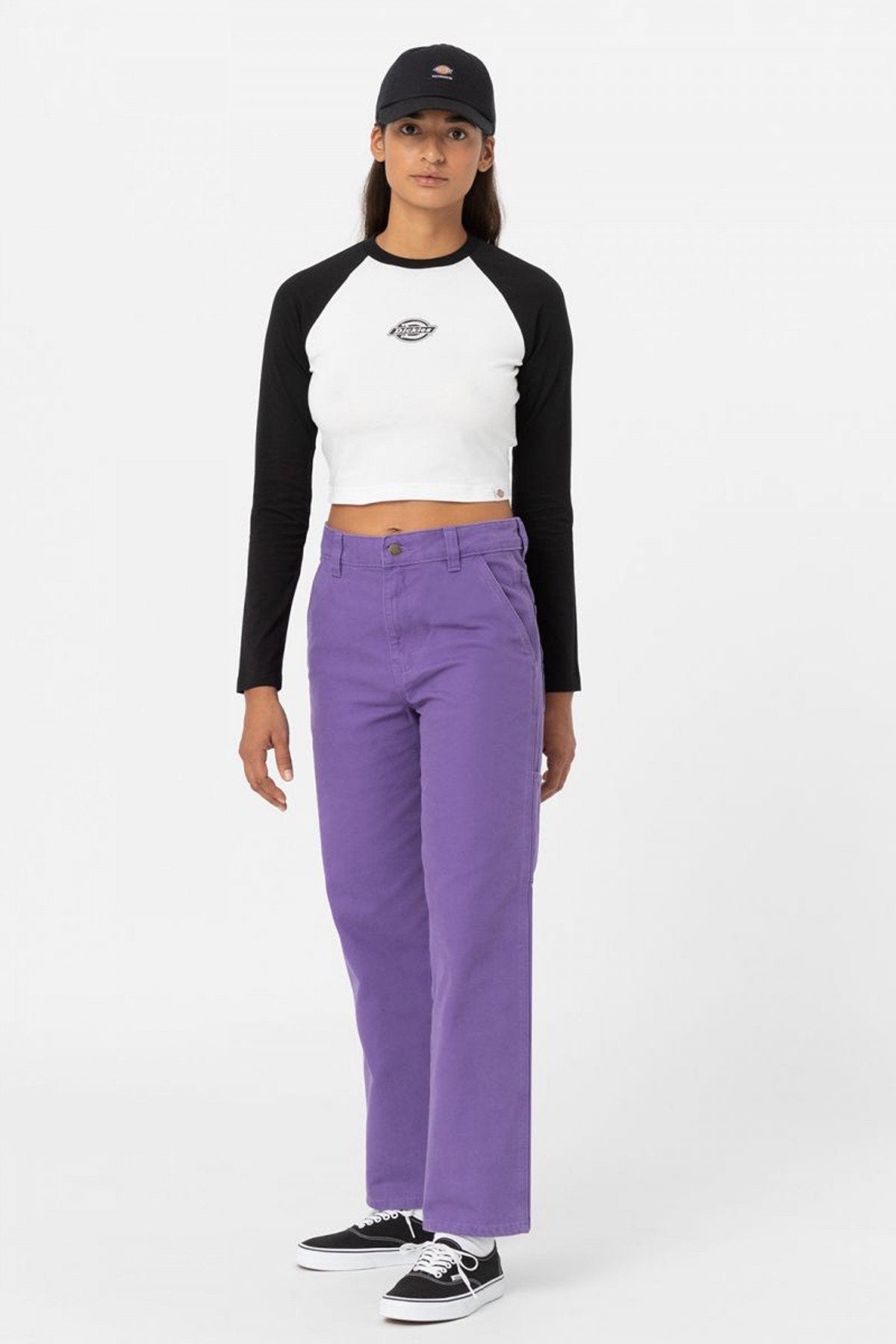 DICKIES SODAVILLE TEE LS en color BLK (4)