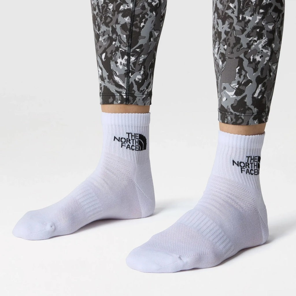 THE NORTH FACE MLSPRT SOCK CSH QRTR en color TNFWHT (6)