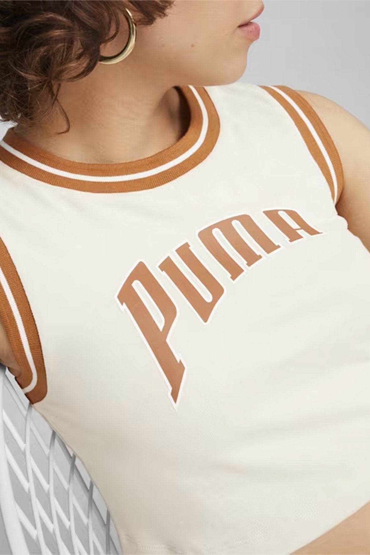 PUMA GRAPHIC CROPPED TEE en color LPNSNW (4)