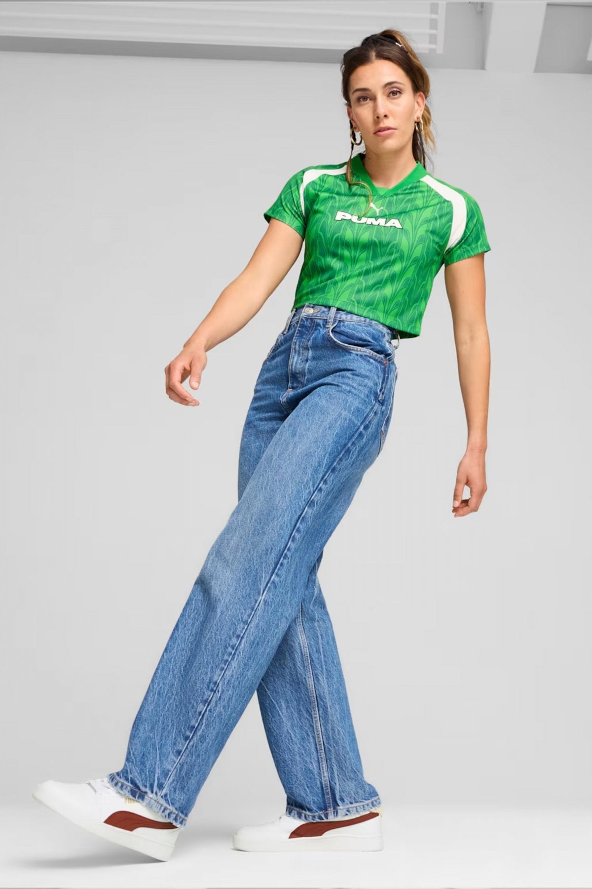 PUMA FOOTBALL JERSEY BABY en color GREEN (5)