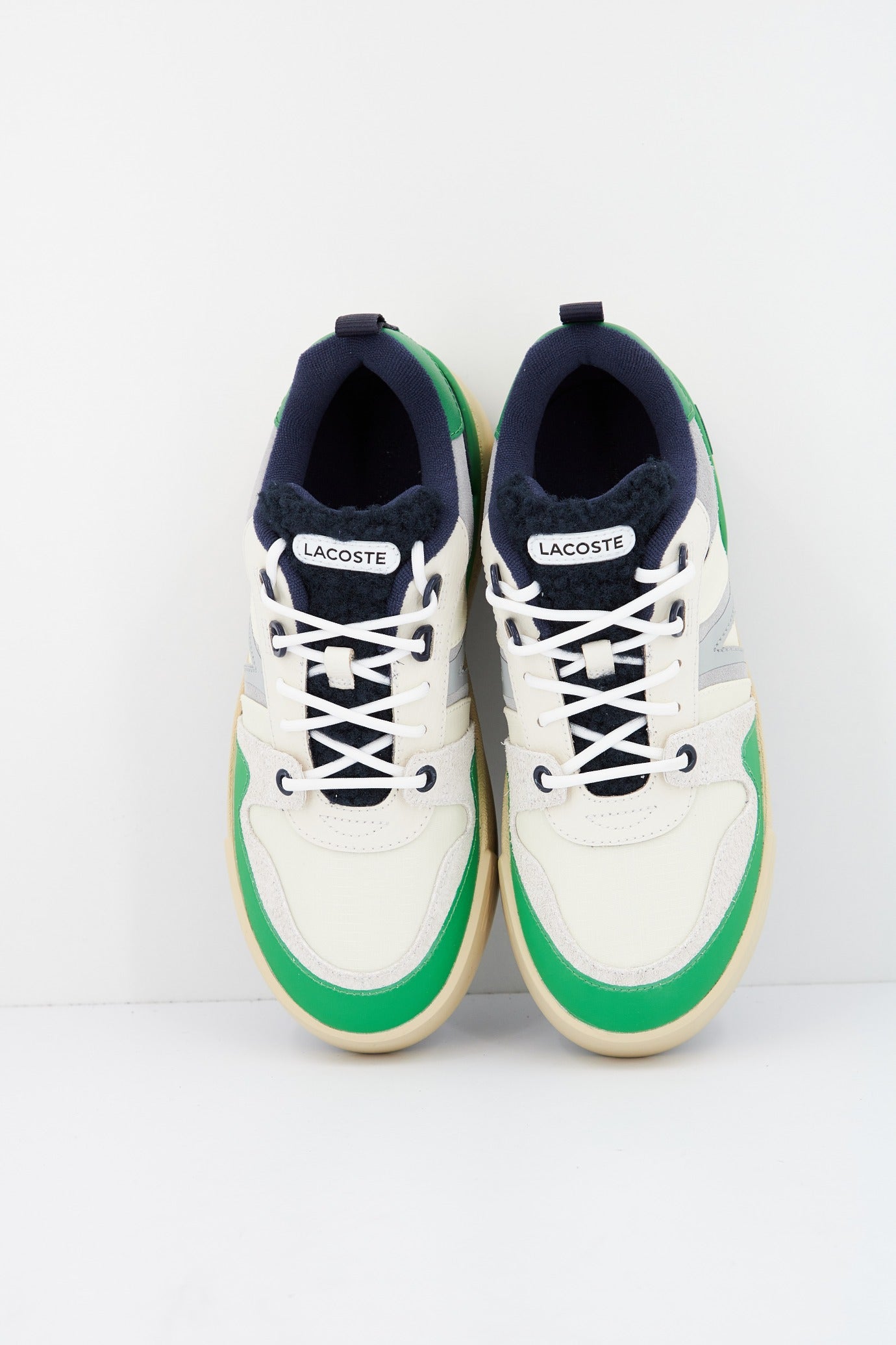 LACOSTE LEATHER en color WHTTAN (2)