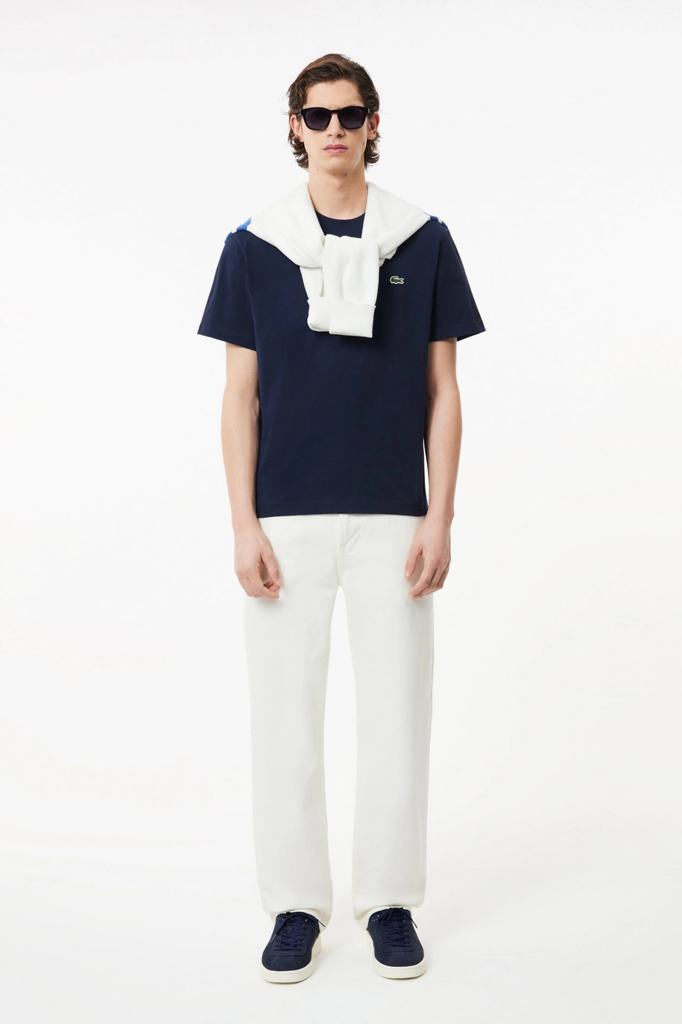 LACOSTE TH TEE-SHIRT en color NVYBL (4)