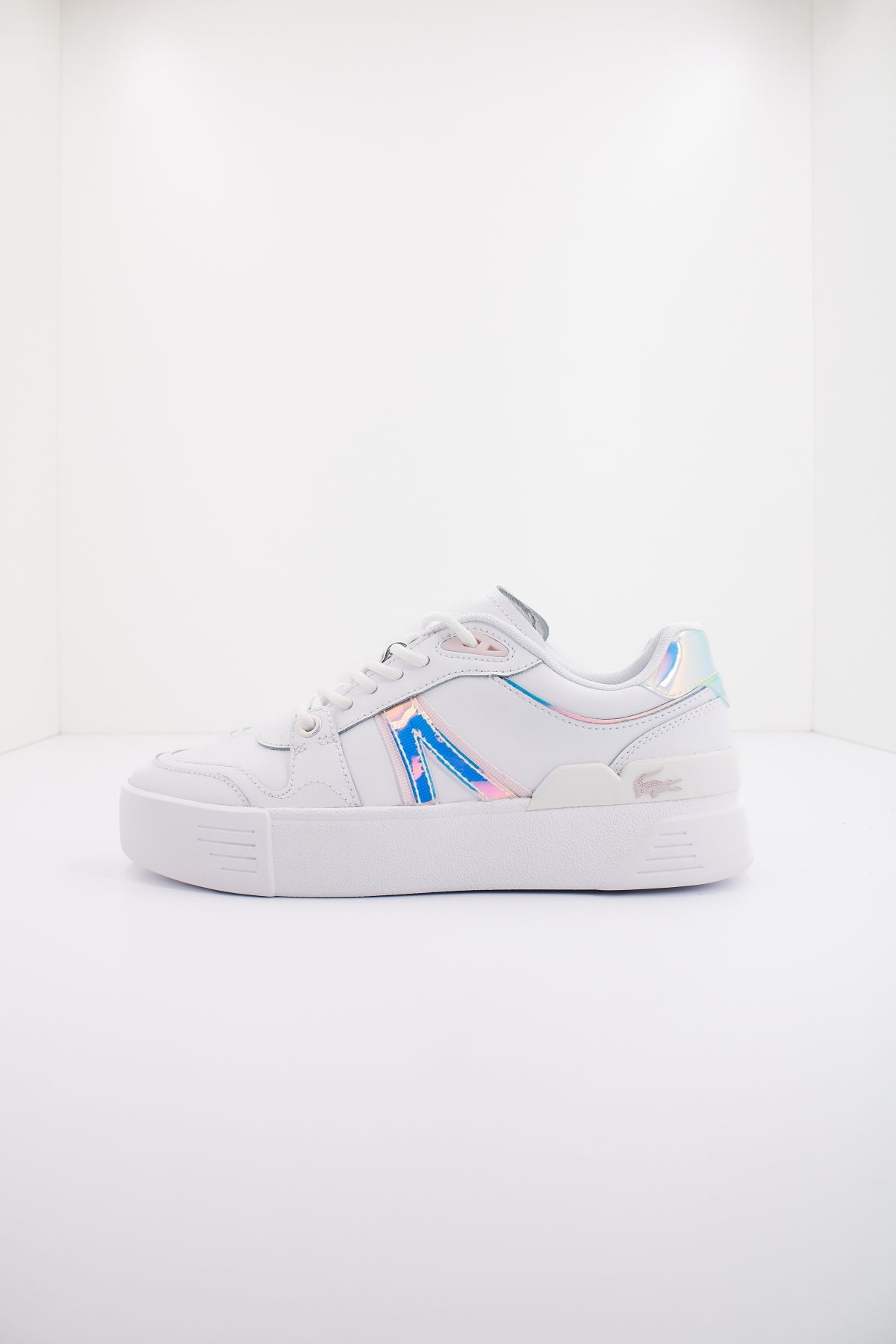 LACOSTE L EVO LEATHER en color WHTLTPNK (1)